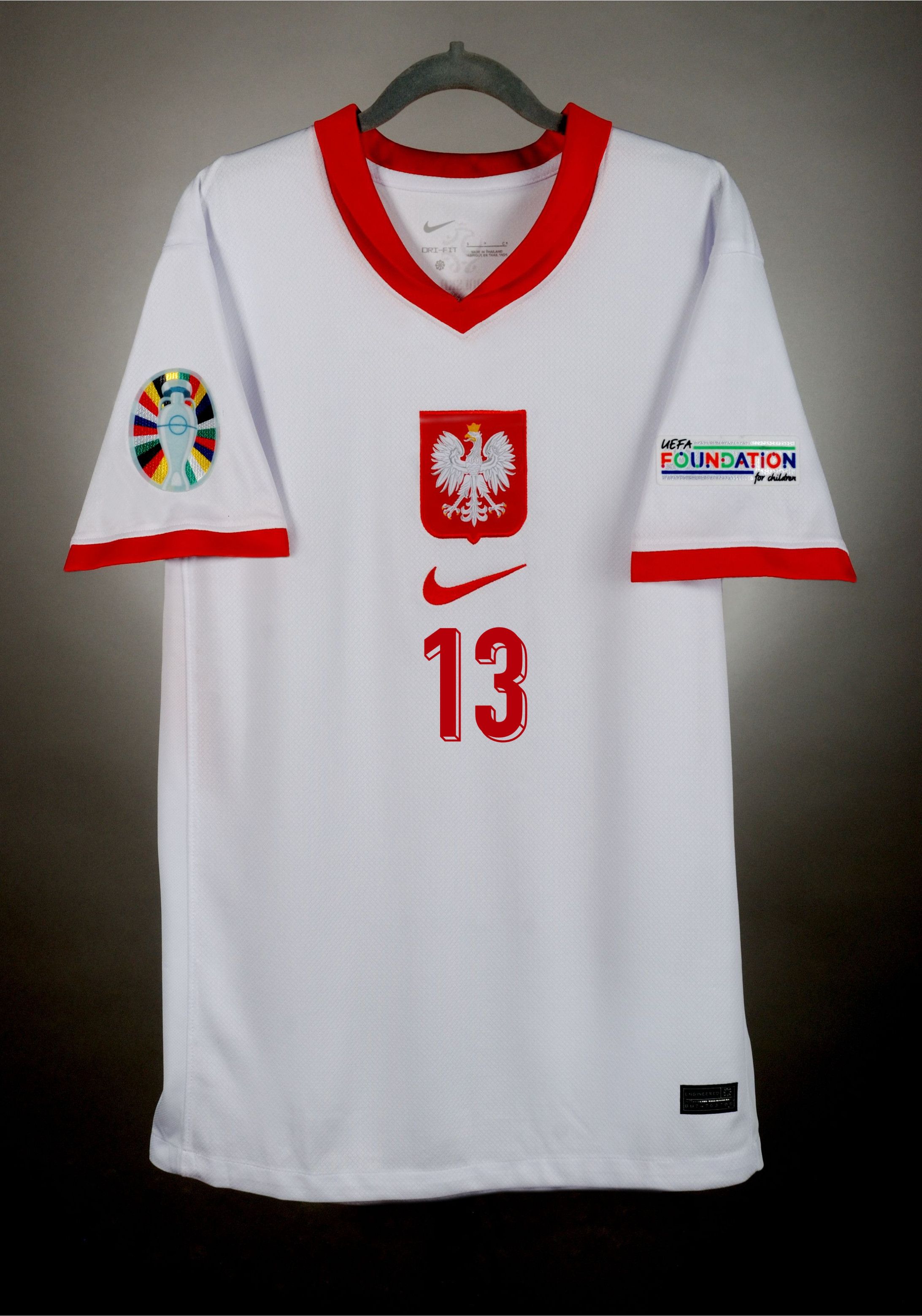 Koszulka Reprezentacji Polski 2024 EURO domowa ZIELIŃSKI 10 r. M 48h