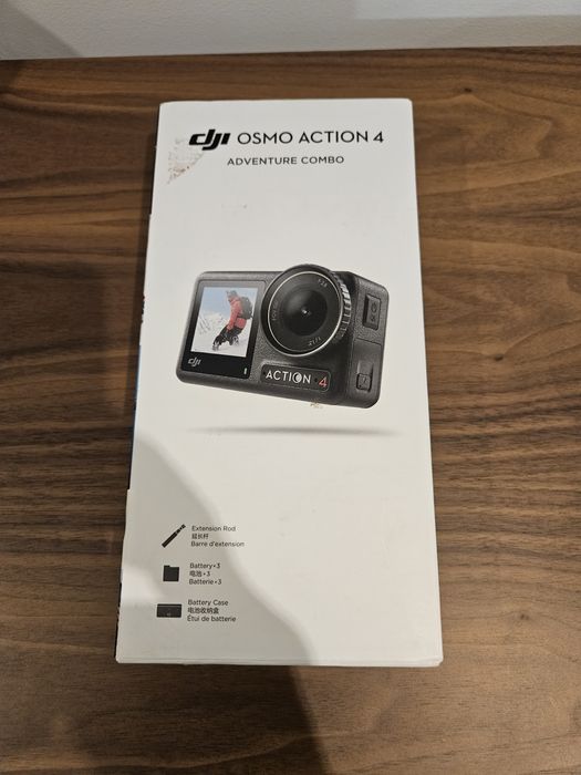 DJI Osmo Action 4 - Adventure Combo - Nova c/garantia