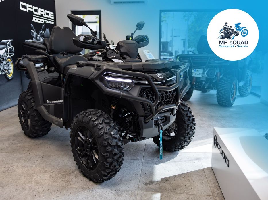 CFMoto CForce CFMOTO CFORCE 850 TOURING | Black + Zderzaki
