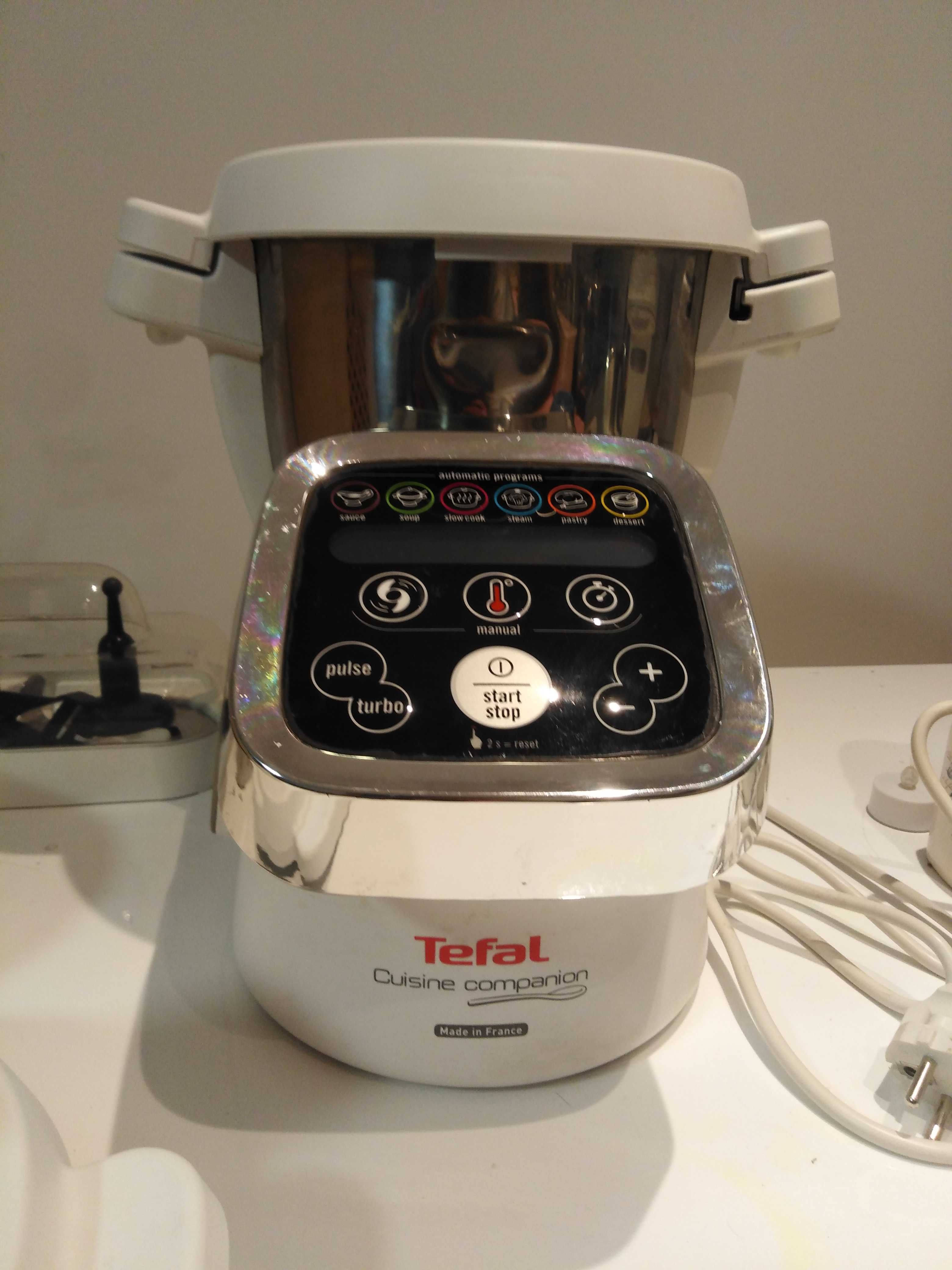 Robot Tefal Cuisine Companion jak Thermomix + akcesoria i szatkownica