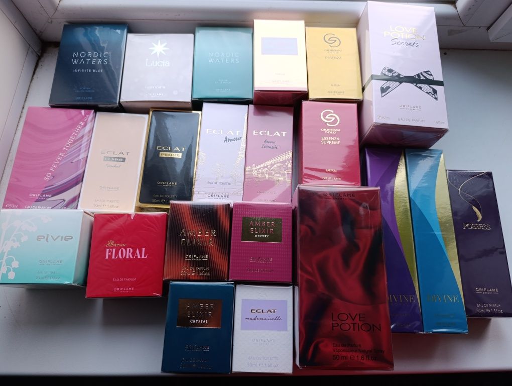 Eclat Fem  weekend \ Love Potion secrets  \Lucia \ Excite  Oriflame
