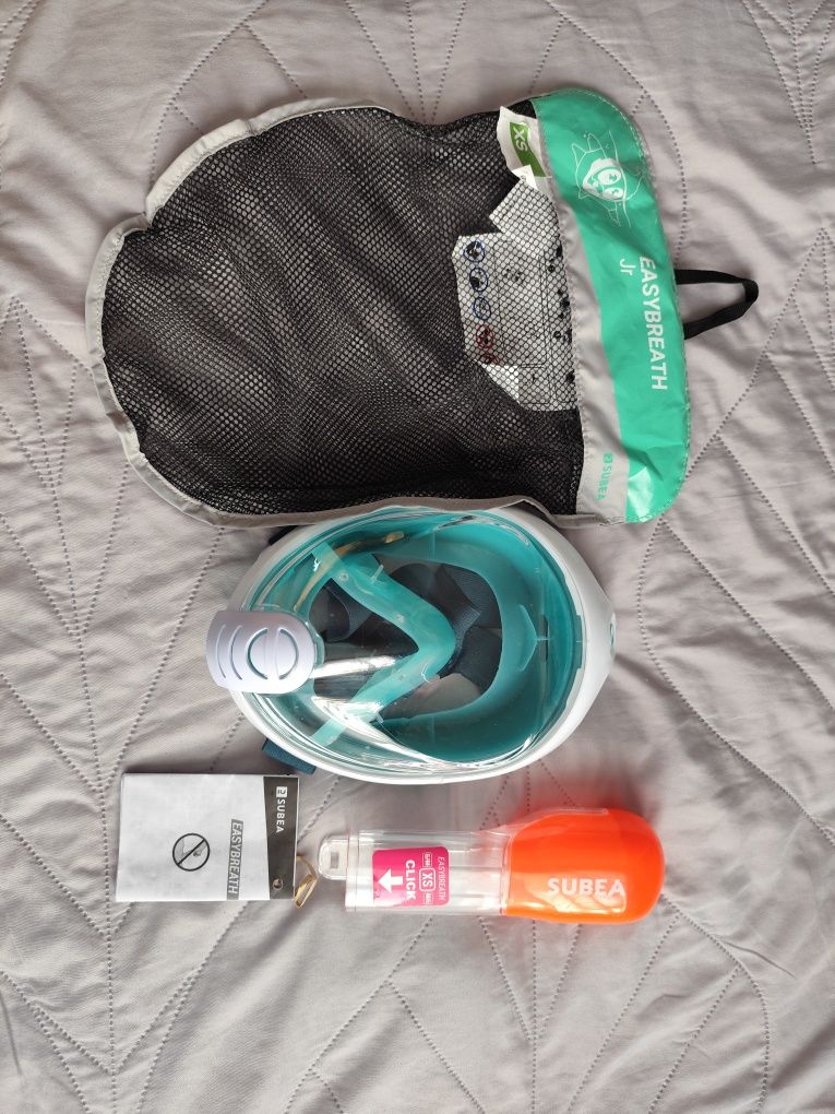 Maska do nurkowania Easybreath XS jak nowa