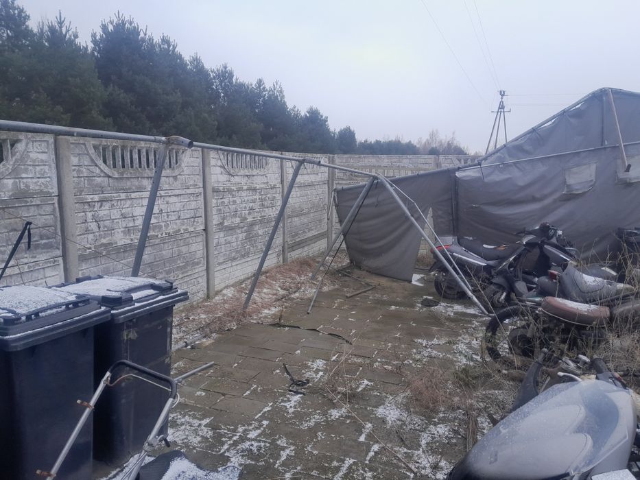 Dwie hale  2x Namiot hala magazynowa 8x12m 600 winter das company 2szt