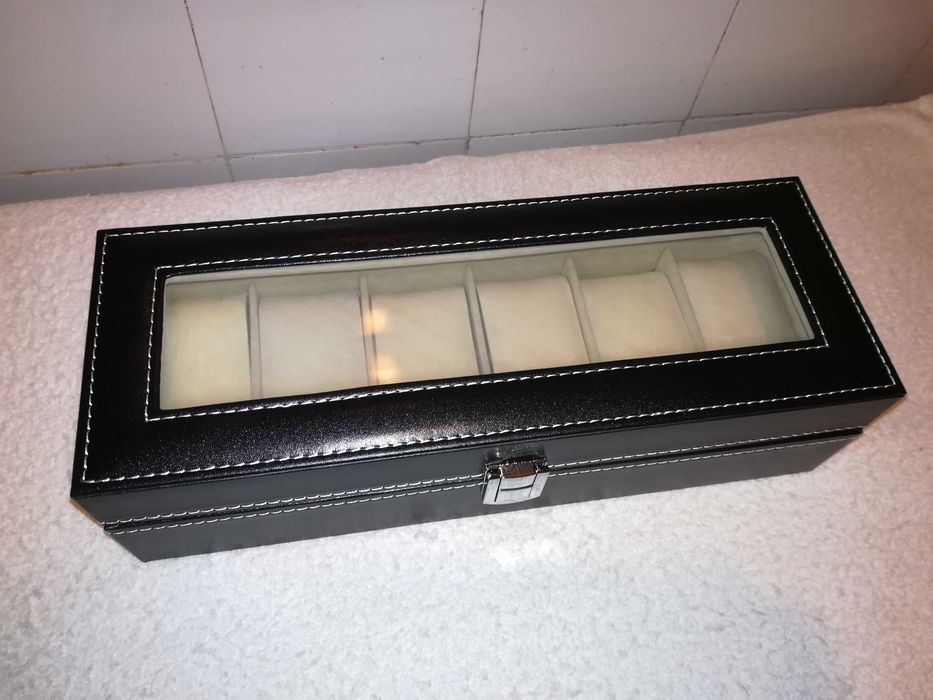 caixa para 6 relógios