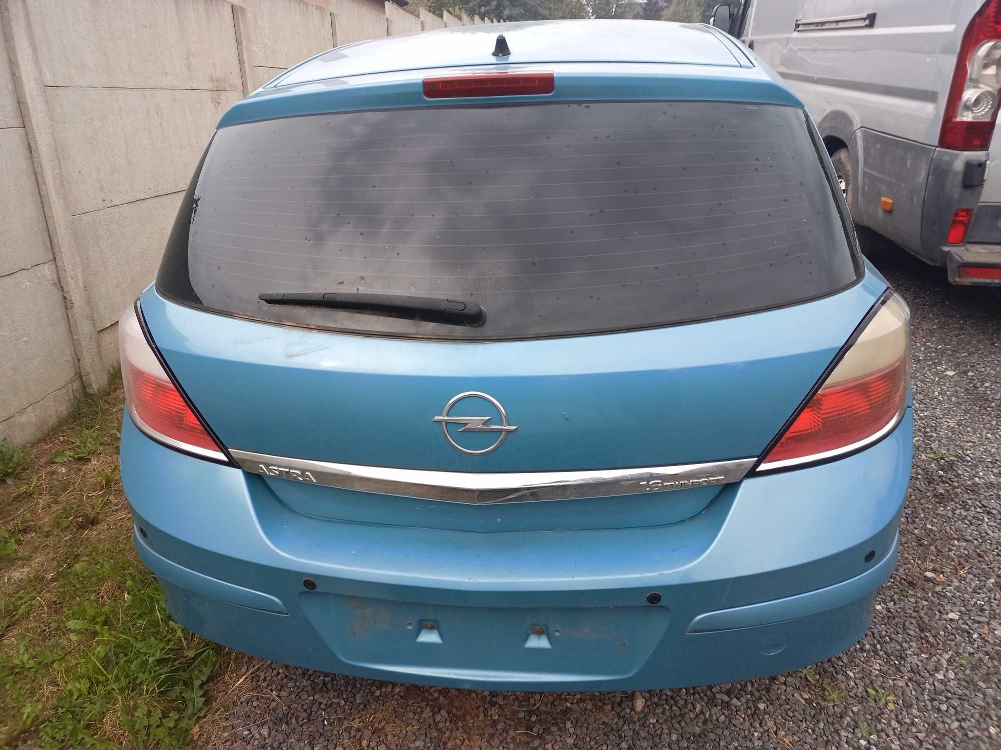 Opel Astra H III 1.6 16v Z16XEP Klapa Tył HB 5 Drzwi Kolor Z20N