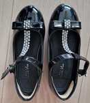 Buty dziewczęce czarne lakier r.30