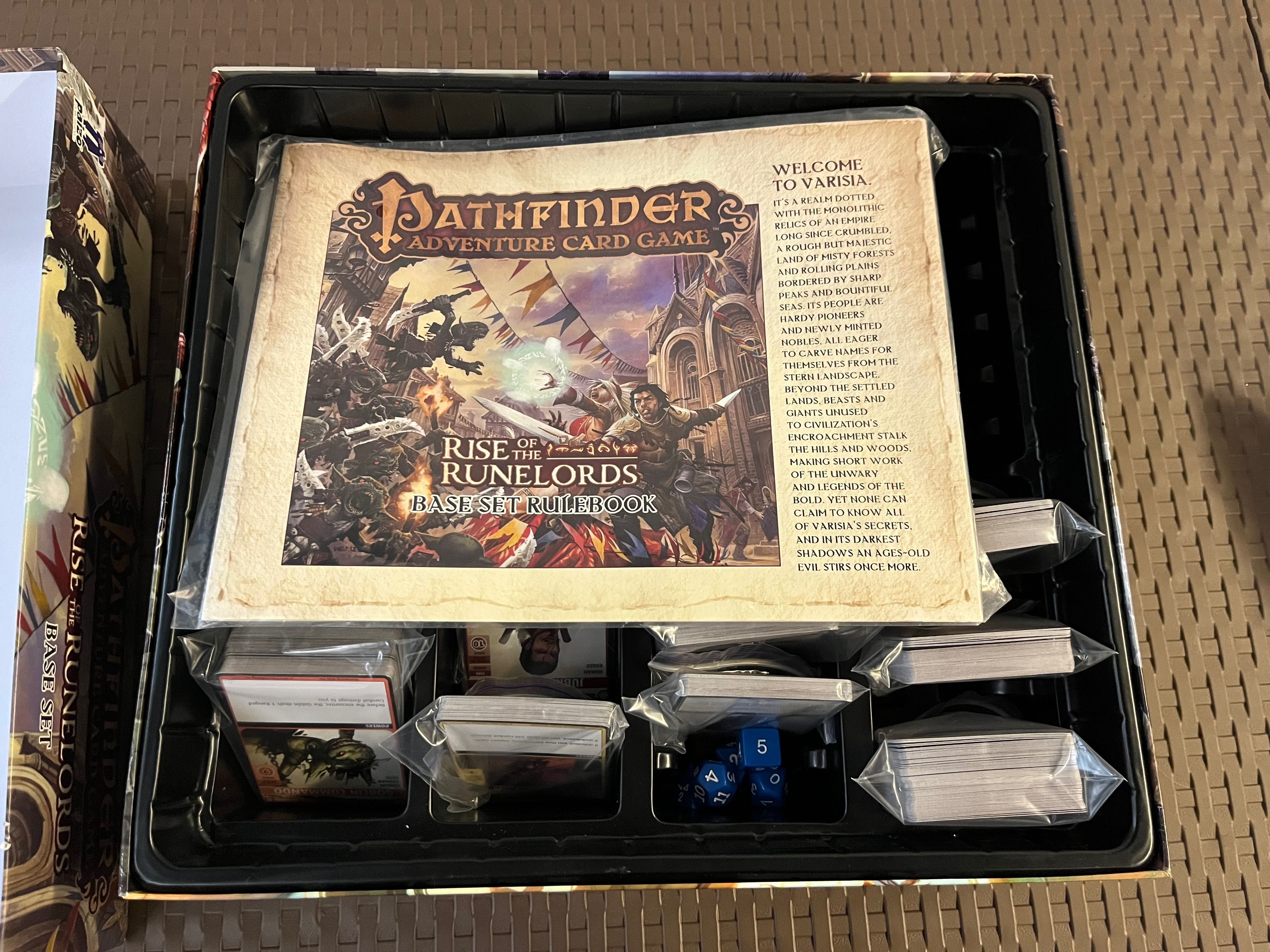 Настільна гра Pathfinder Rise of the Runelords