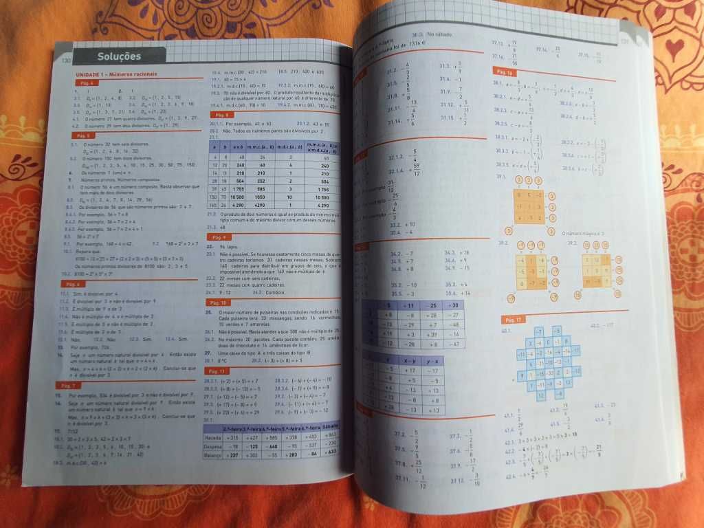 Novo Espaço Matemática 7.º Ano Caderno Prático