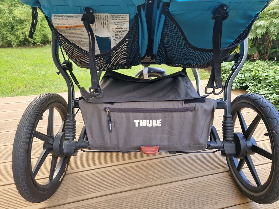 Wózek biegowy Thule Urban glide 2 double dla bliźniaków, dwójki dzieci