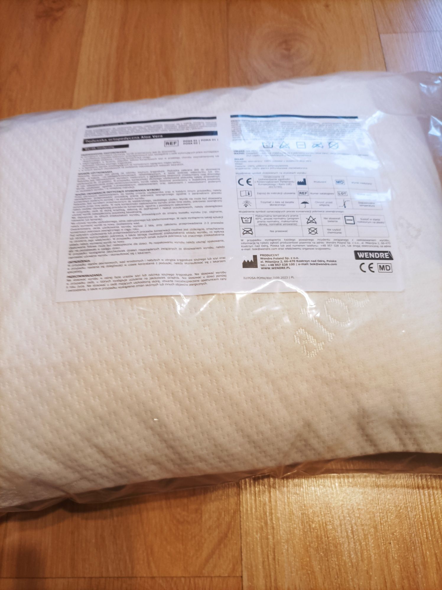 Poduszka ortopedyczna Aloe Vera marki Smukee