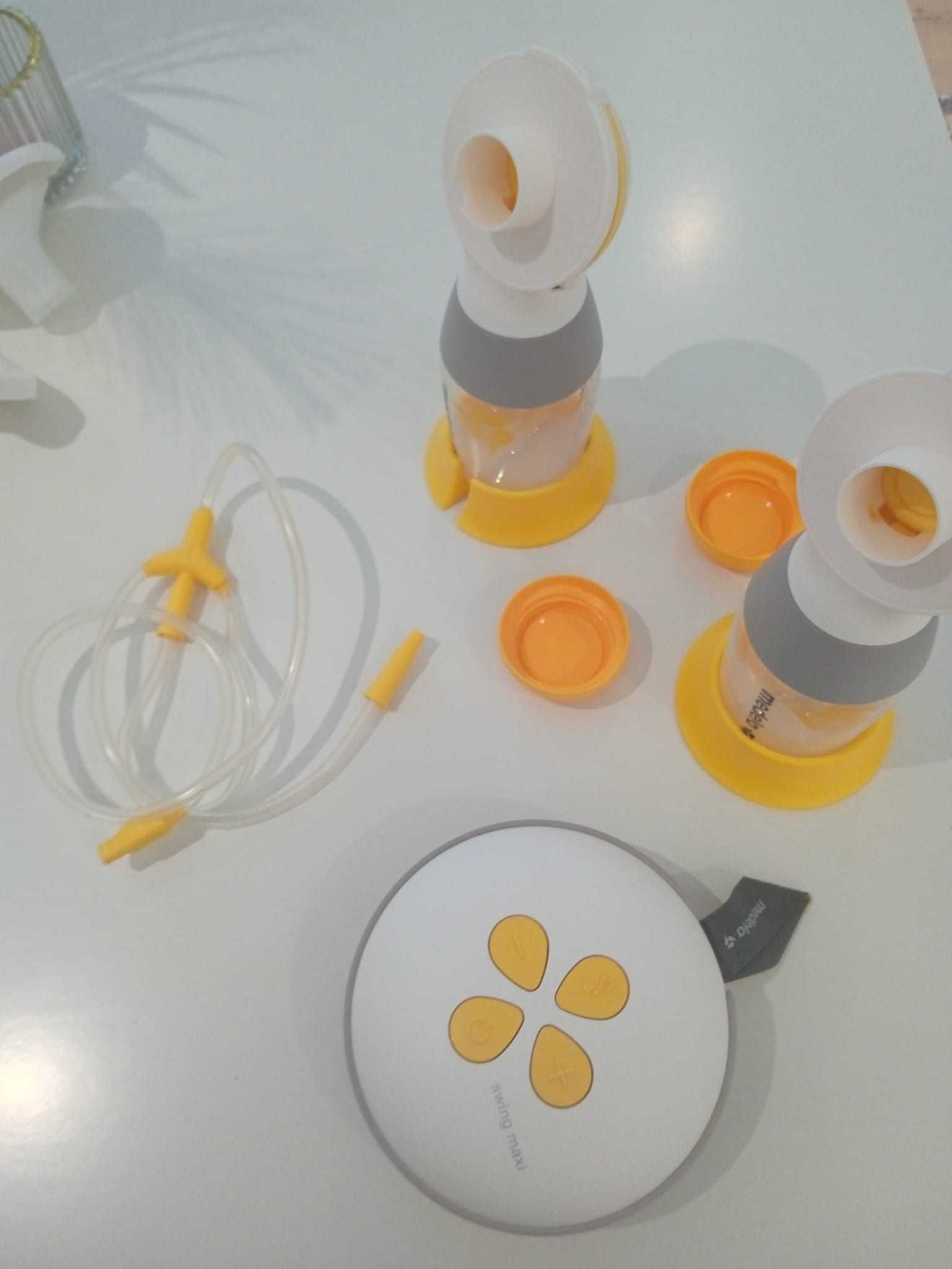 Bomba de leite dupla Medela Swing Mac