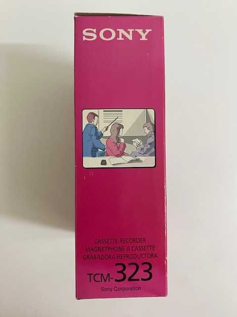 Gravador de Cassetes Sony TCM-323 (Vintage)