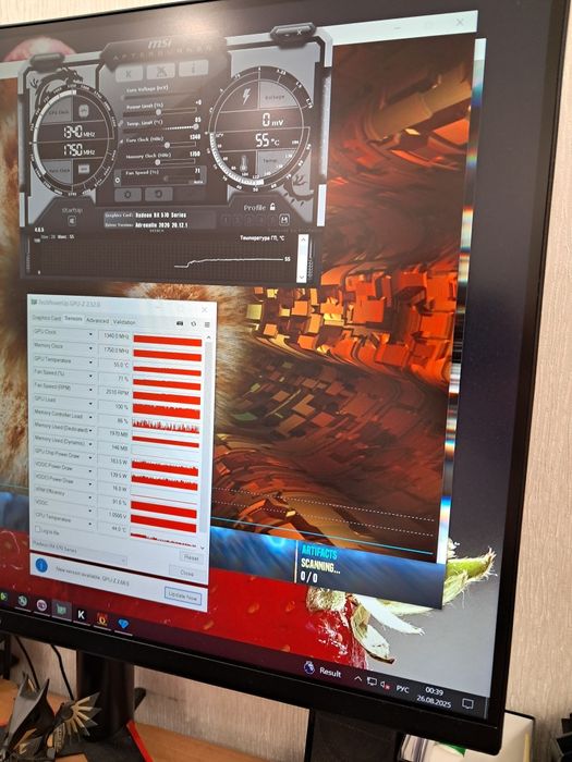 Видеокарта Asus Radeon RX 570 OC Expedition 4Gb холодные пломба и др