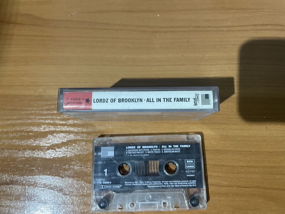 Lordz of Brooklyn "All in the family" kaseta