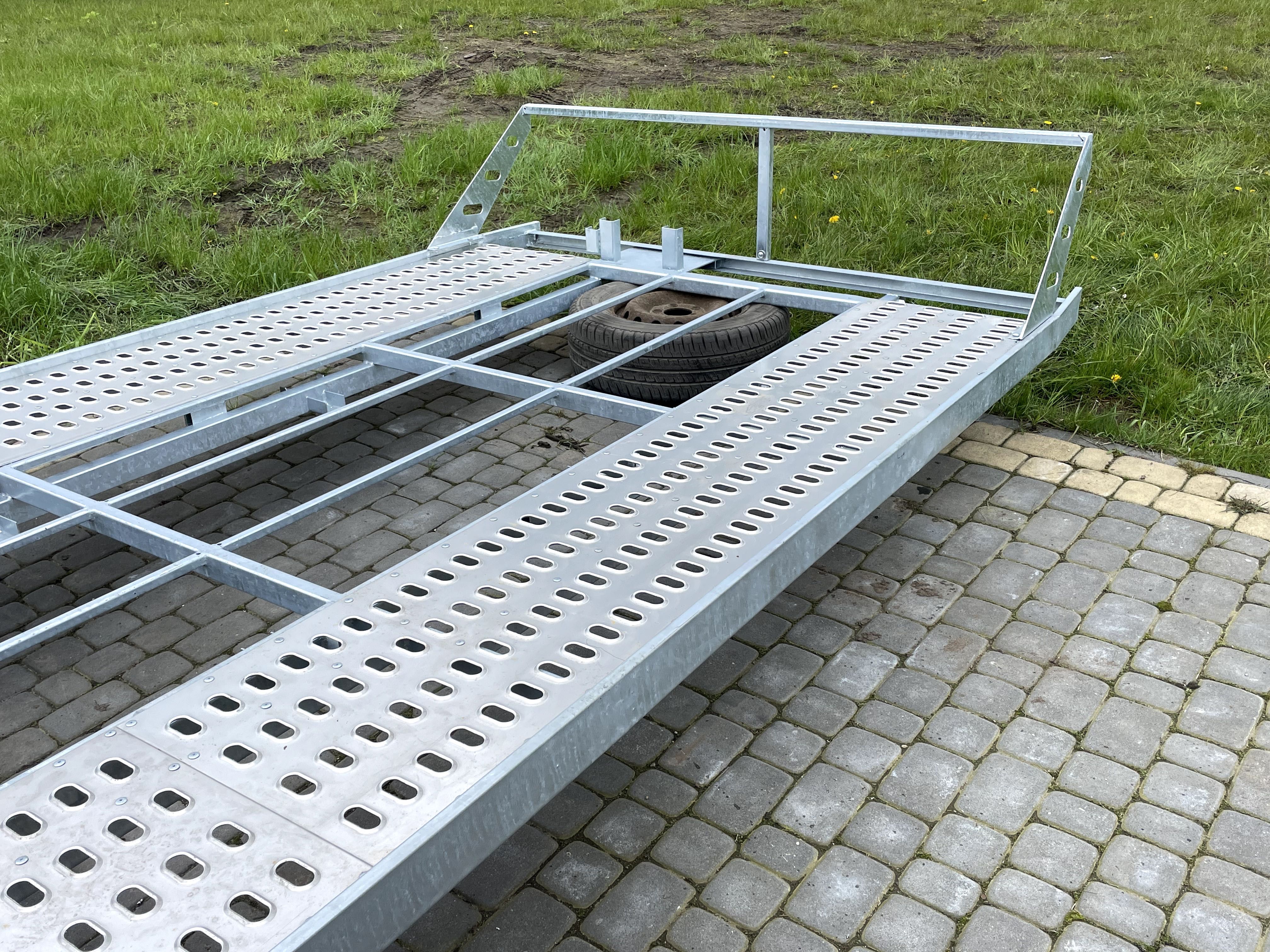 Najazd zabudowa autolaweta  ocynk aluminium Ducato Jumper Boxer LH4