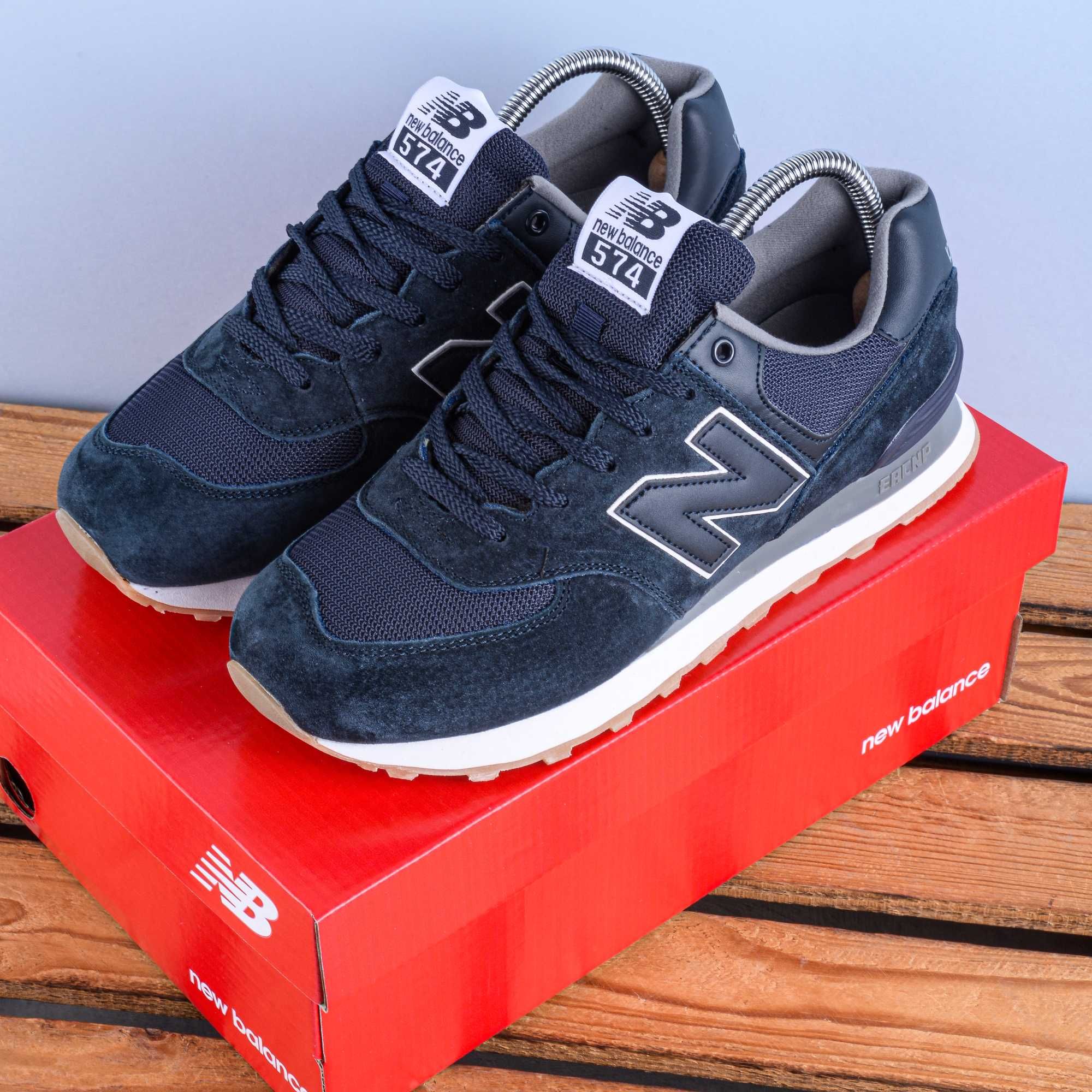 (1906) Кросівки New Balance 574 синій колір (41-46) ню беленс