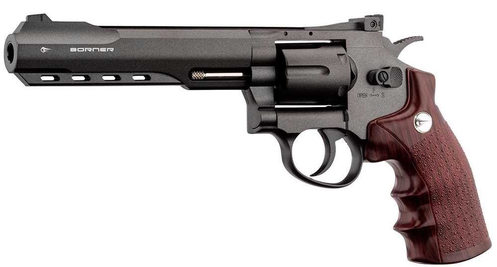 BORNER REVOLVER CO2 SUPER SPORT 702, cal 4.5