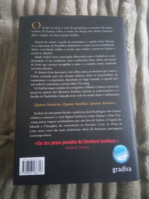 Livros José Rodrigues dos Santos , Vaticanum e As Flores de Lótus