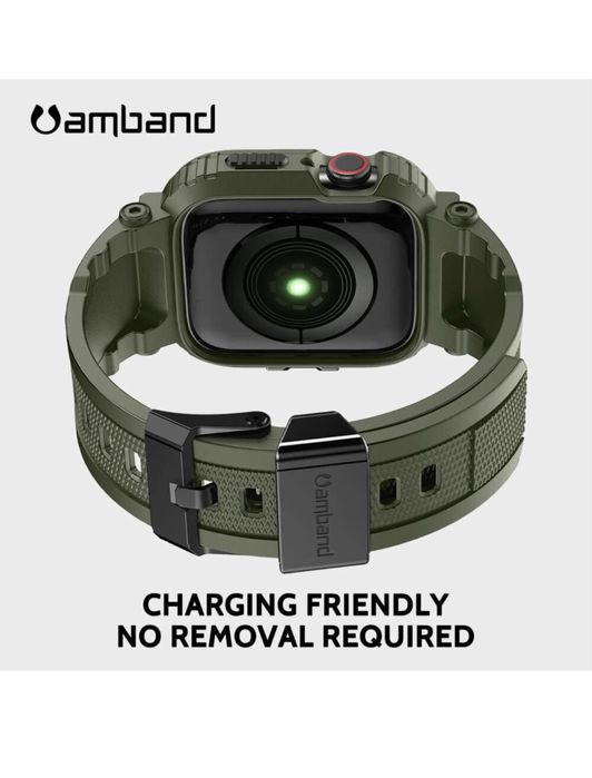 Чехол с ремешком amBand M1 Sport для Apple Watch 45/44/42