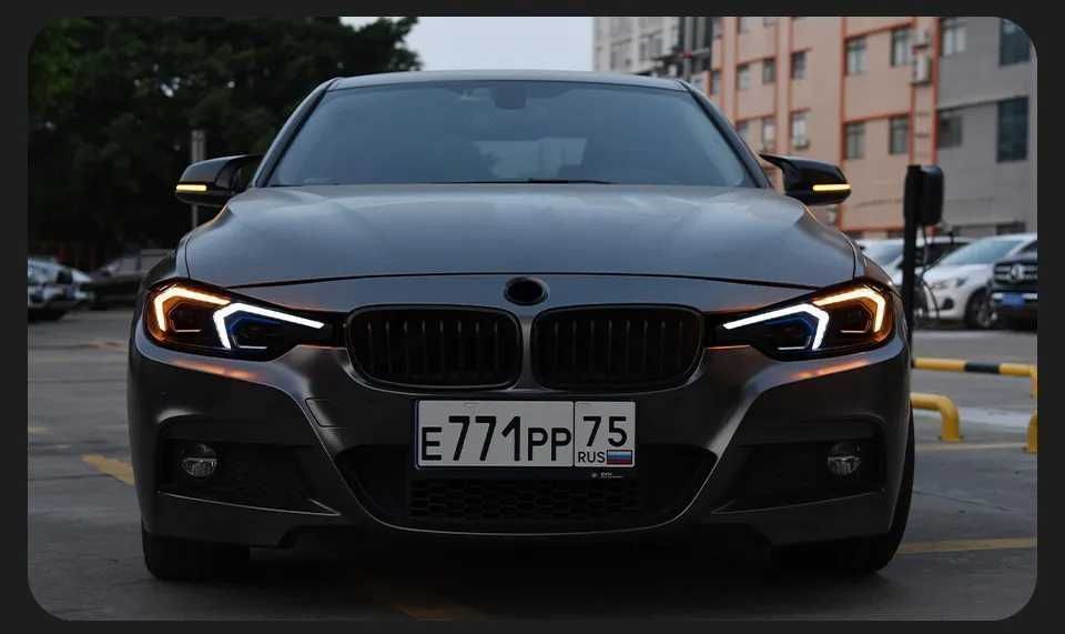 Lampy LED Reflektory do BMW F30 F31 - Jasne światło LED DRL