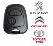 -> NOWA Obudowa kluczyka pilota PEUGEOT / CITROËN / TOYOTA Aygo