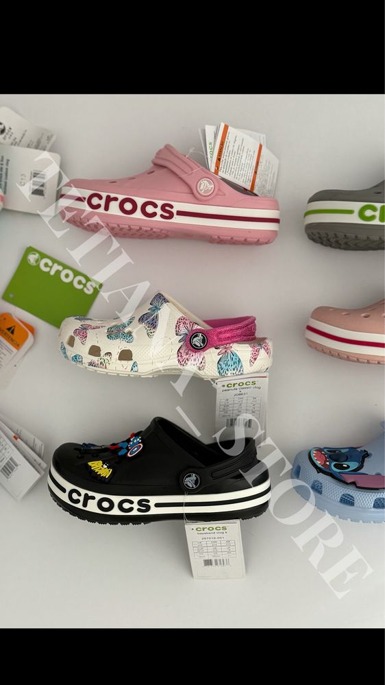 Crocs Bayaband крокси дитячі С8 С9 С10 С11 С12 С13 J1 J2 J3