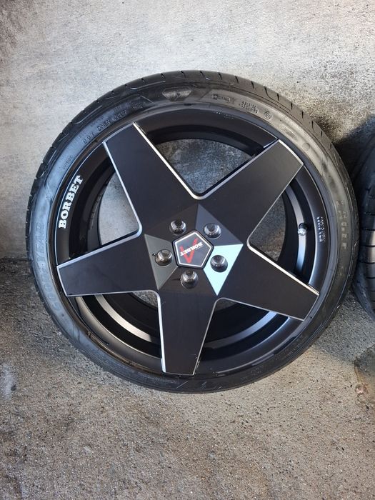 Alufelgi koła 18" borbet 5x112 vw skoda Seat