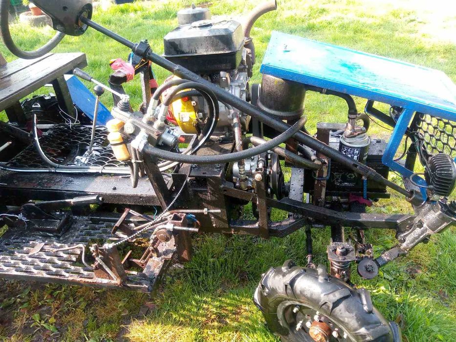 Міні трактор саморобний