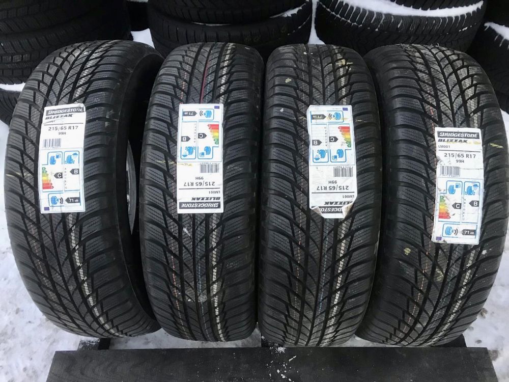 bridgestone blizzak lm001 215/65r17 нові склад оригінал зима комплект