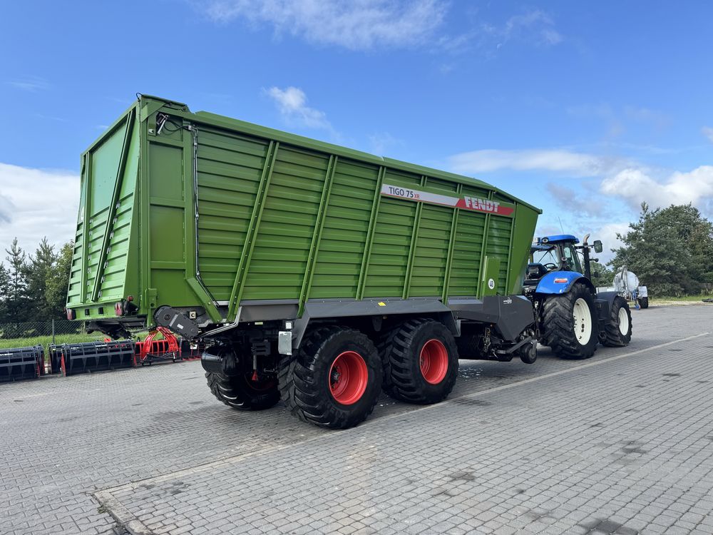 Przyczepa samozbierajca Fendt Tigo 75 xr nie strautmann krone