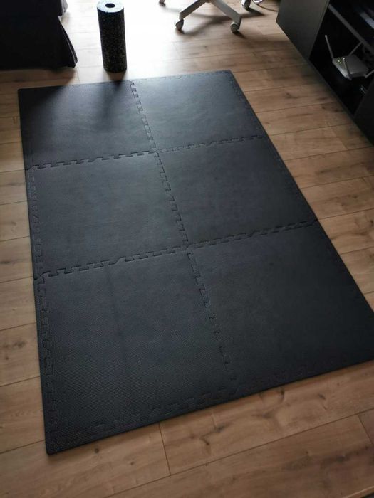 MATA PUZZLE na siłownię pod sprzęt do ćwiczeń - 6 sztuk