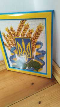 Картина Мозаїка Тризуб України