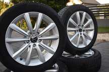 Felgi 17” 5x112 + opony Continental 215/55 R17 – Audi VW Skoda Seat