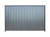 Ogrodzenie pełne tymczasowe ogrodzenia trapezowe budowlane 2,9x2m płot