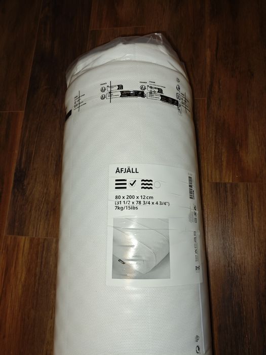 Colchão solteiro IKEA AFJALL 80x200 Novo