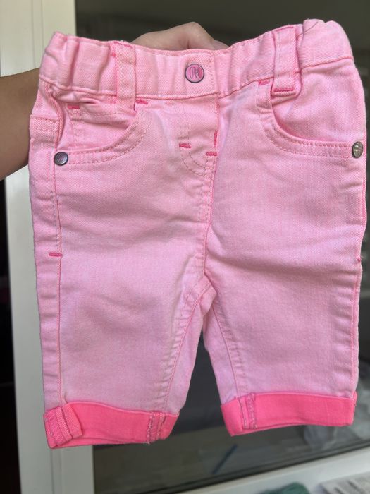 Штани джинси рожеві 67 розмір