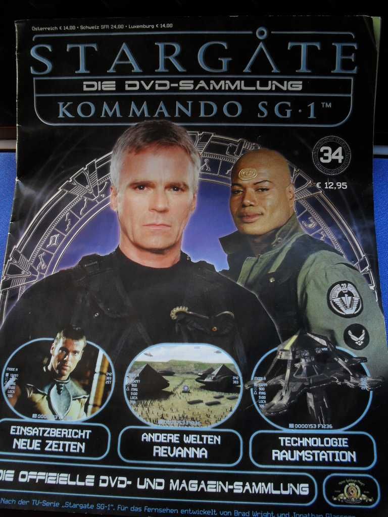 Stargate Kolekcjonerska gazetka z płytą DVD folia