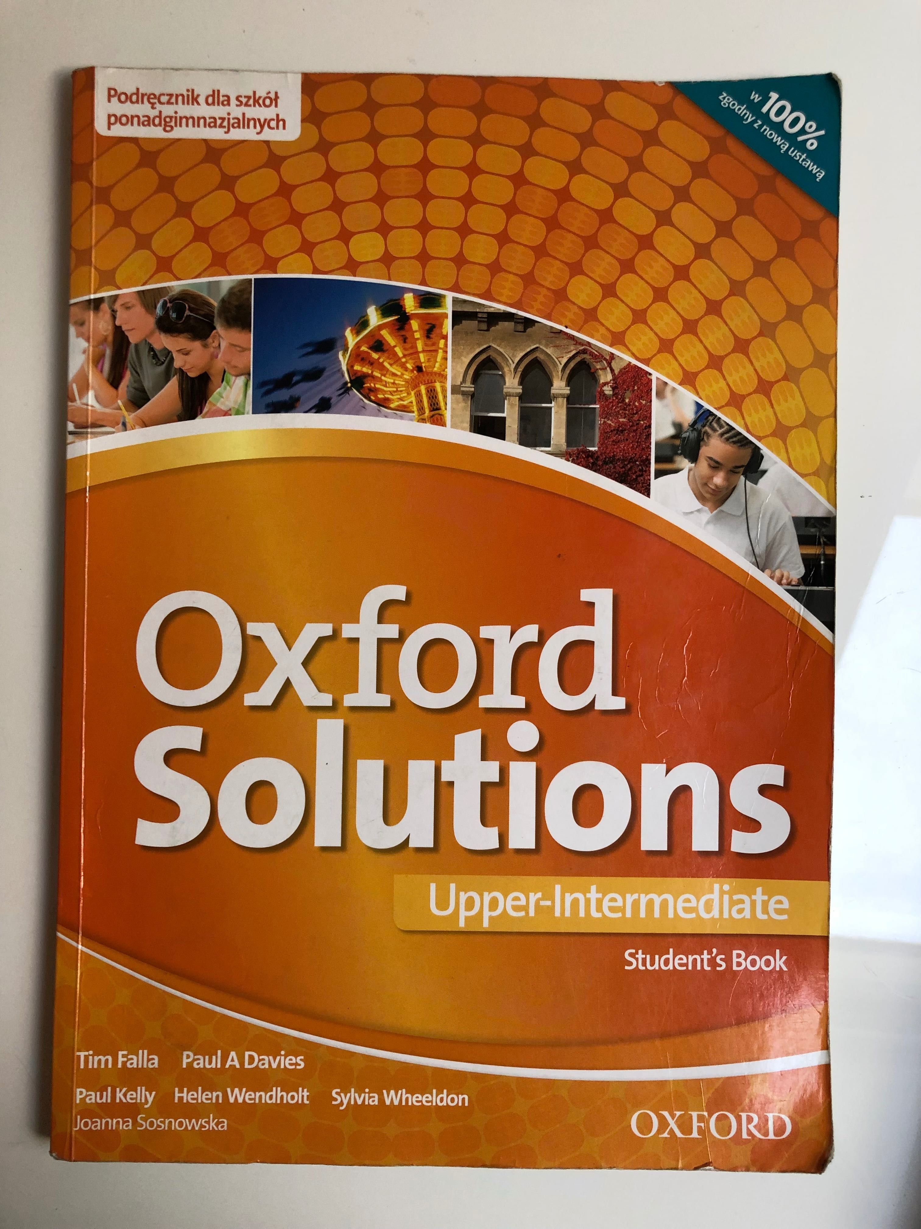 Oxford Solution gold - Upper-intermediate Student’s Book