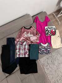 пакет речей С, пакет одягу S, жіночий одяг, джинси, сорочка, футболка