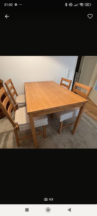 Stół i 4 krzesła