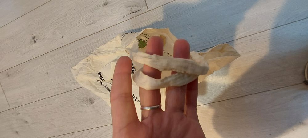 Torba szmaciana na zakupy z materiału