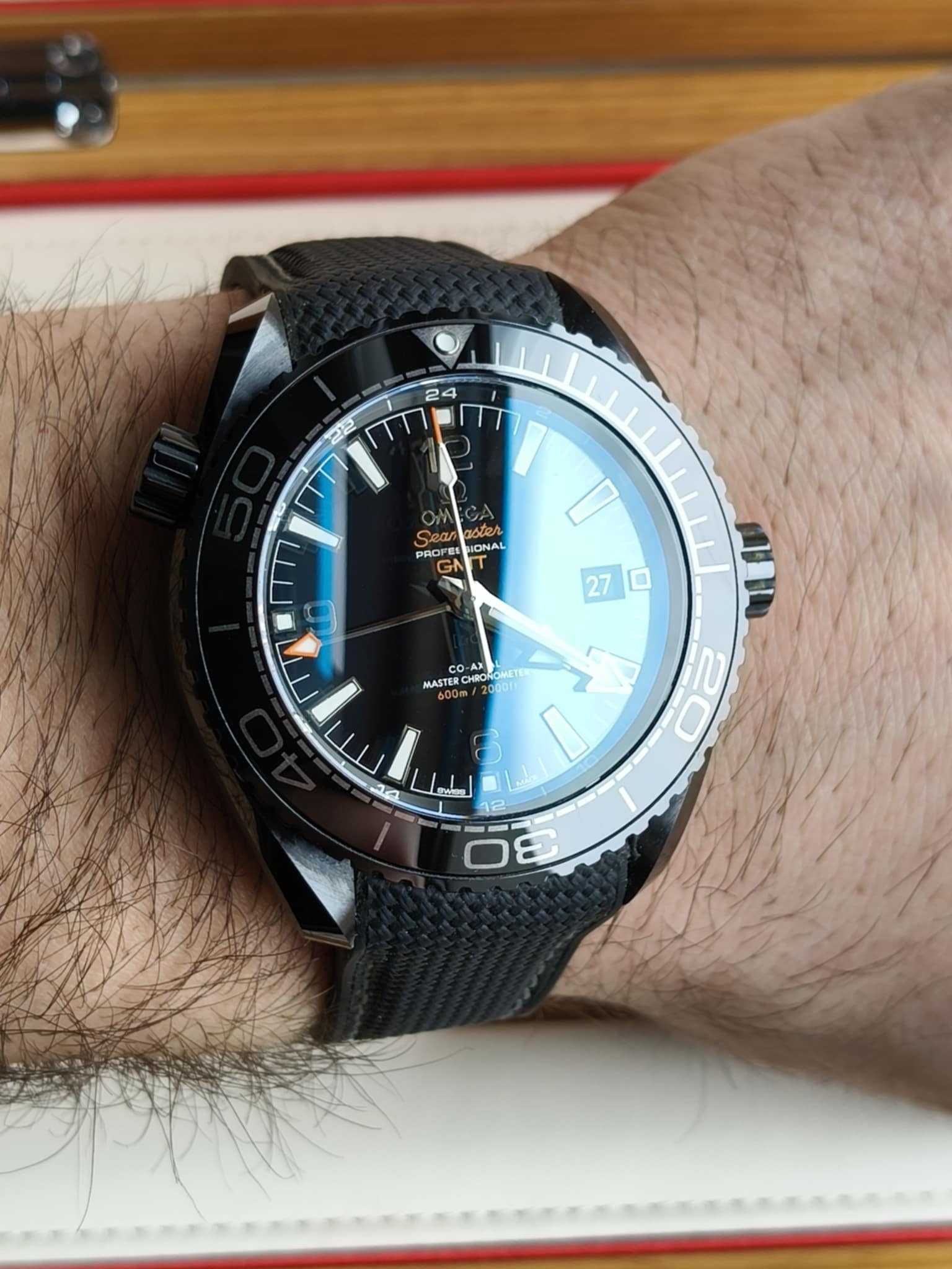 Omega Seamaster Planet Ocean 600M "Deep Black" 2023r