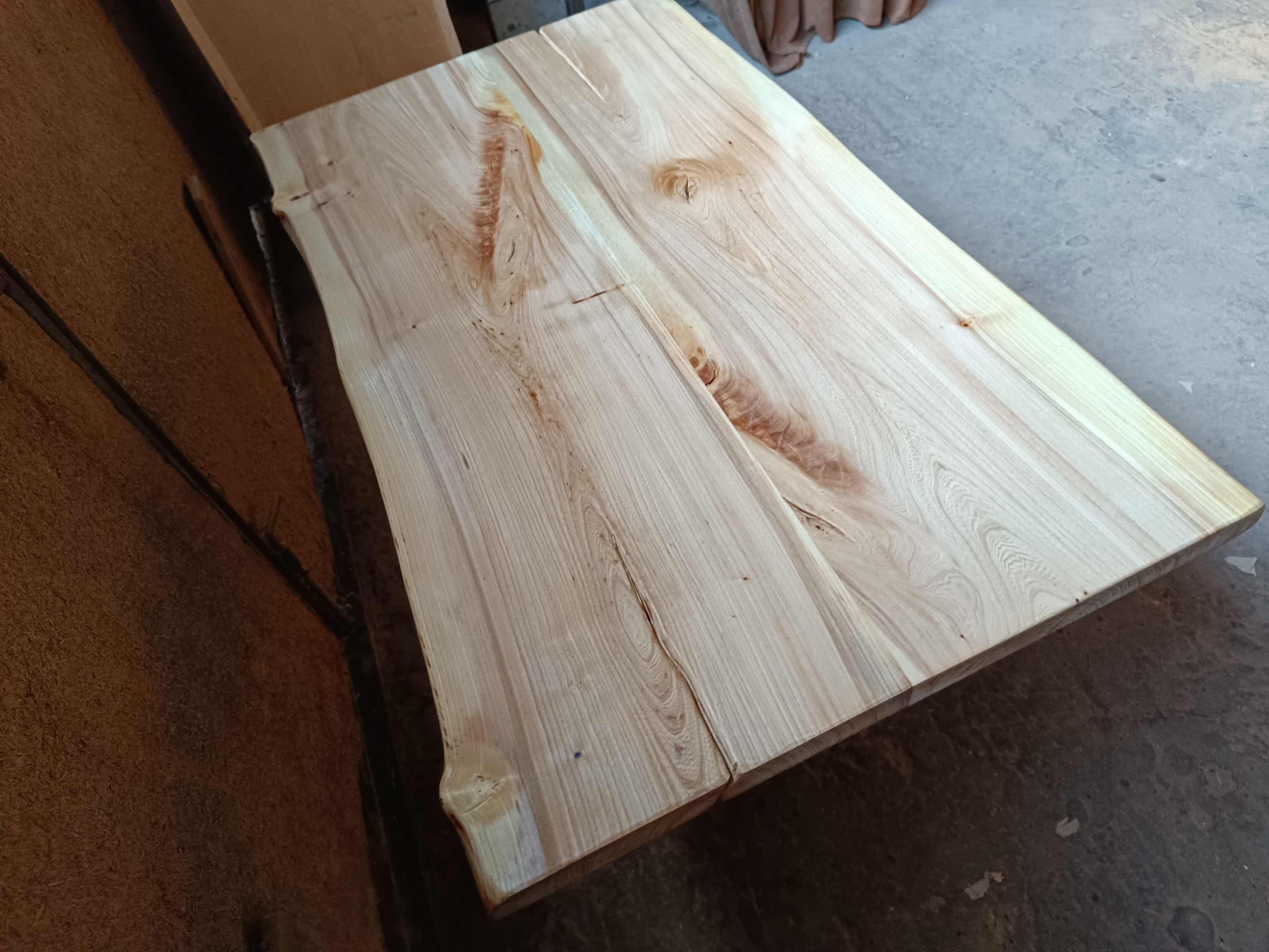 Blat z litego drewna 122x75 na ławę biurko stolik kawowy