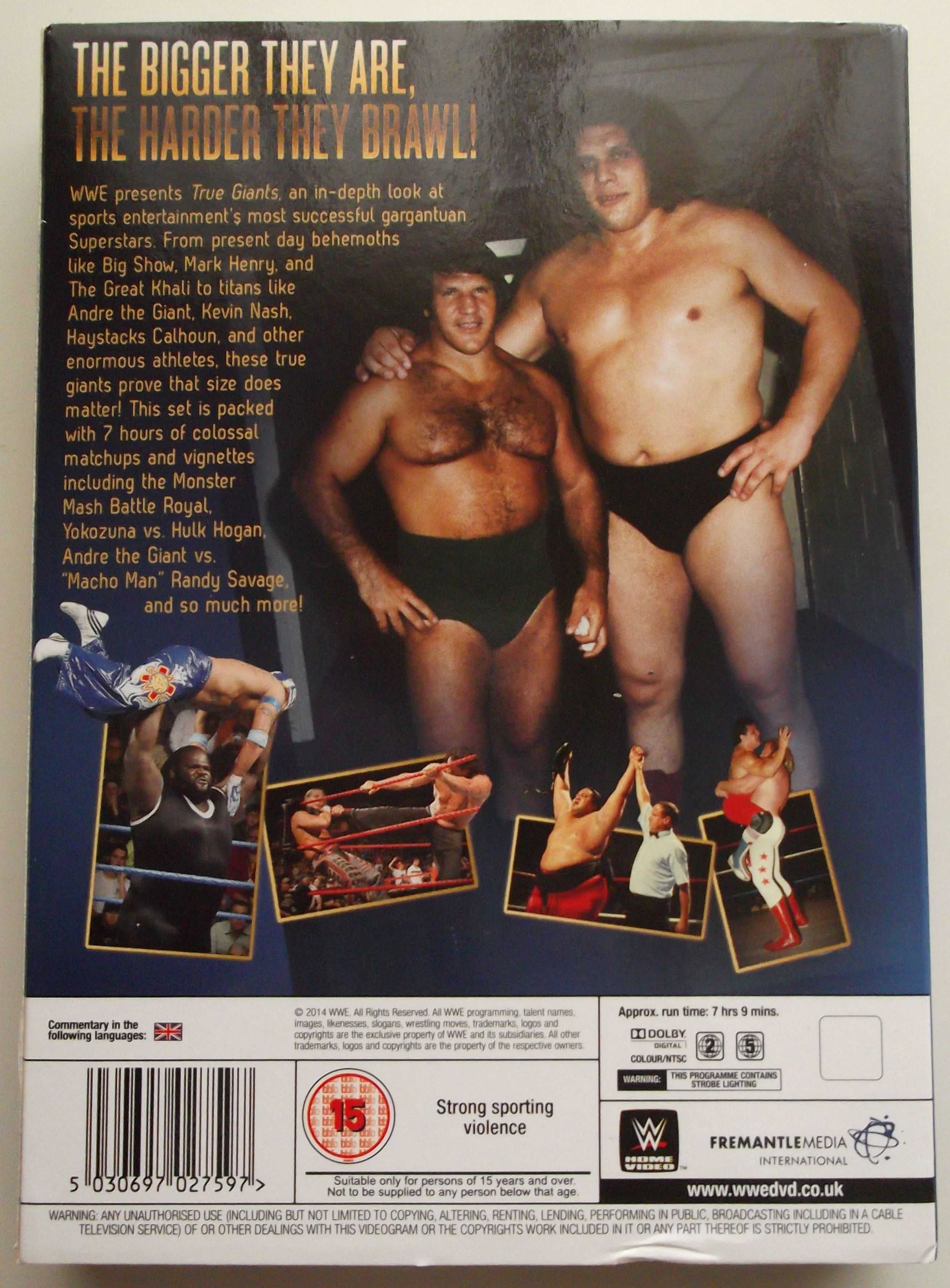 DVD de Wrestling/WWE True Giants