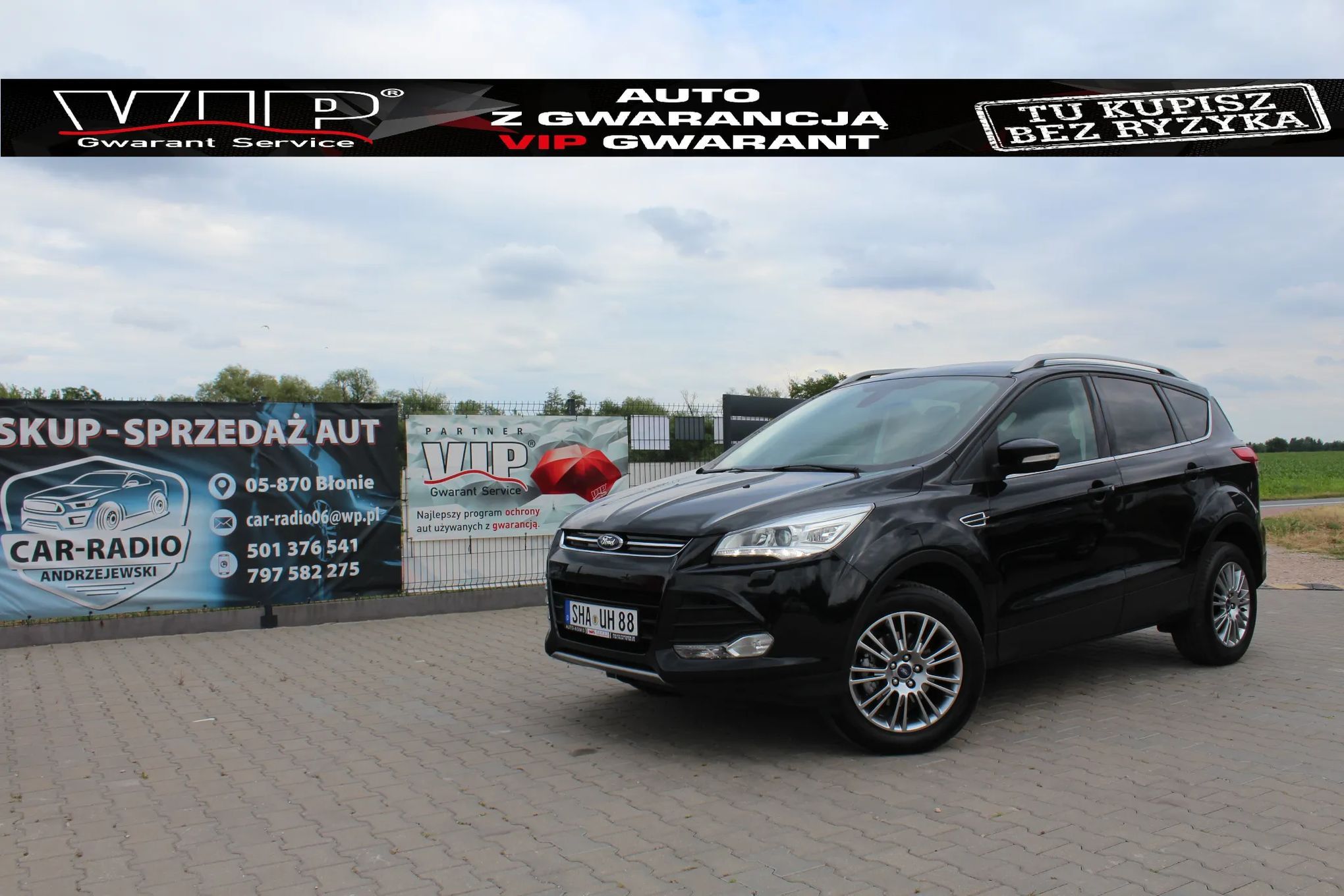 Ford Kuga 1.6 Benzyna 150km, Keyless, BI-Xenon, LED, ALU 17, EL. klapa,RATY