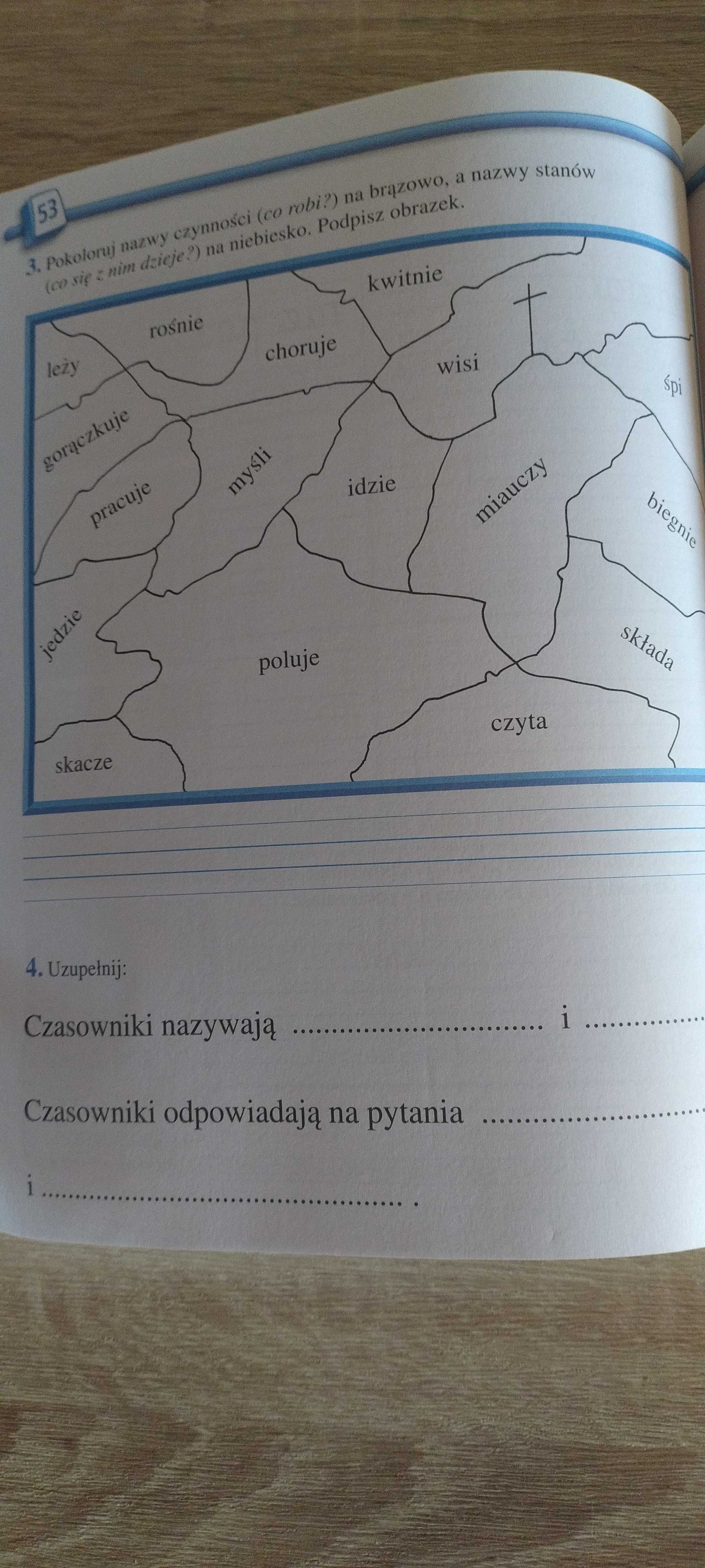 Wesoła szkoła - Karty pracy ucznia klasa 2 .Część 1