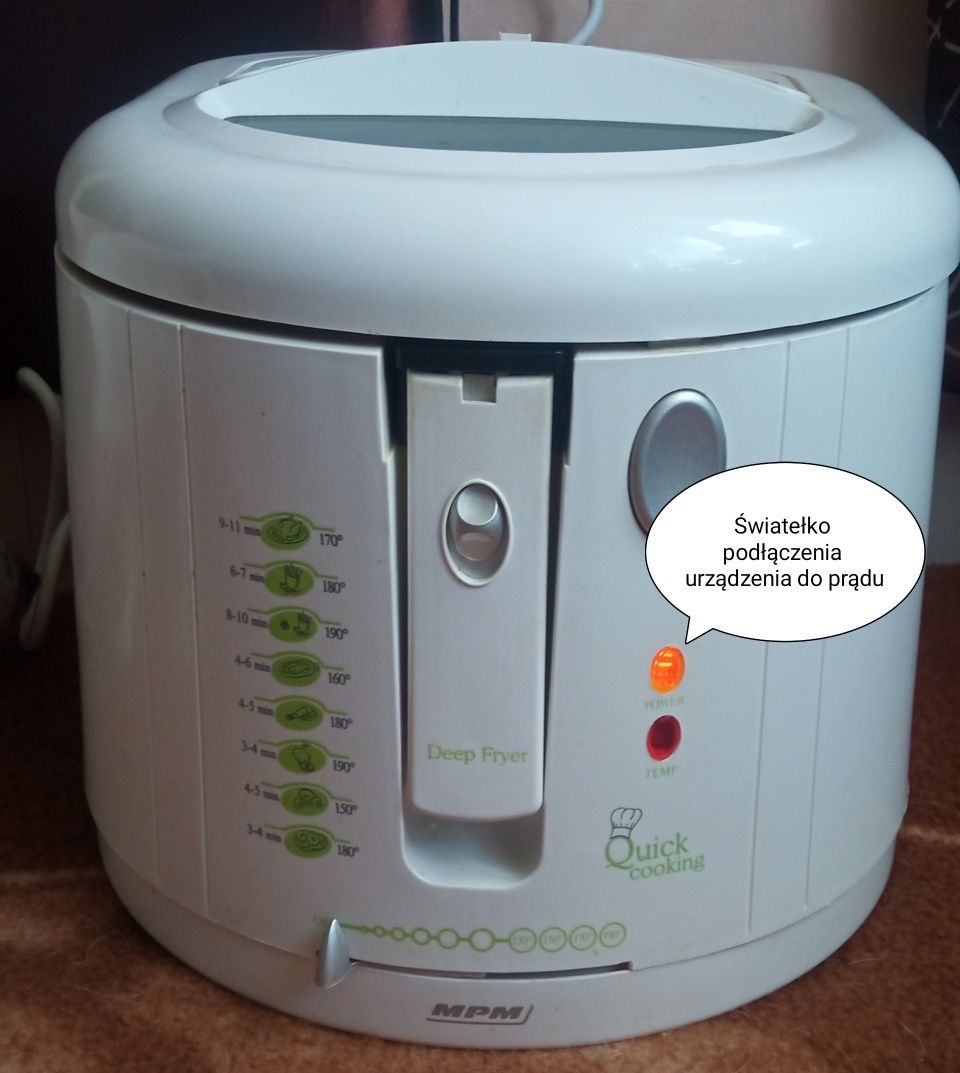 Elektryczna Frytkownica MPM DF-802