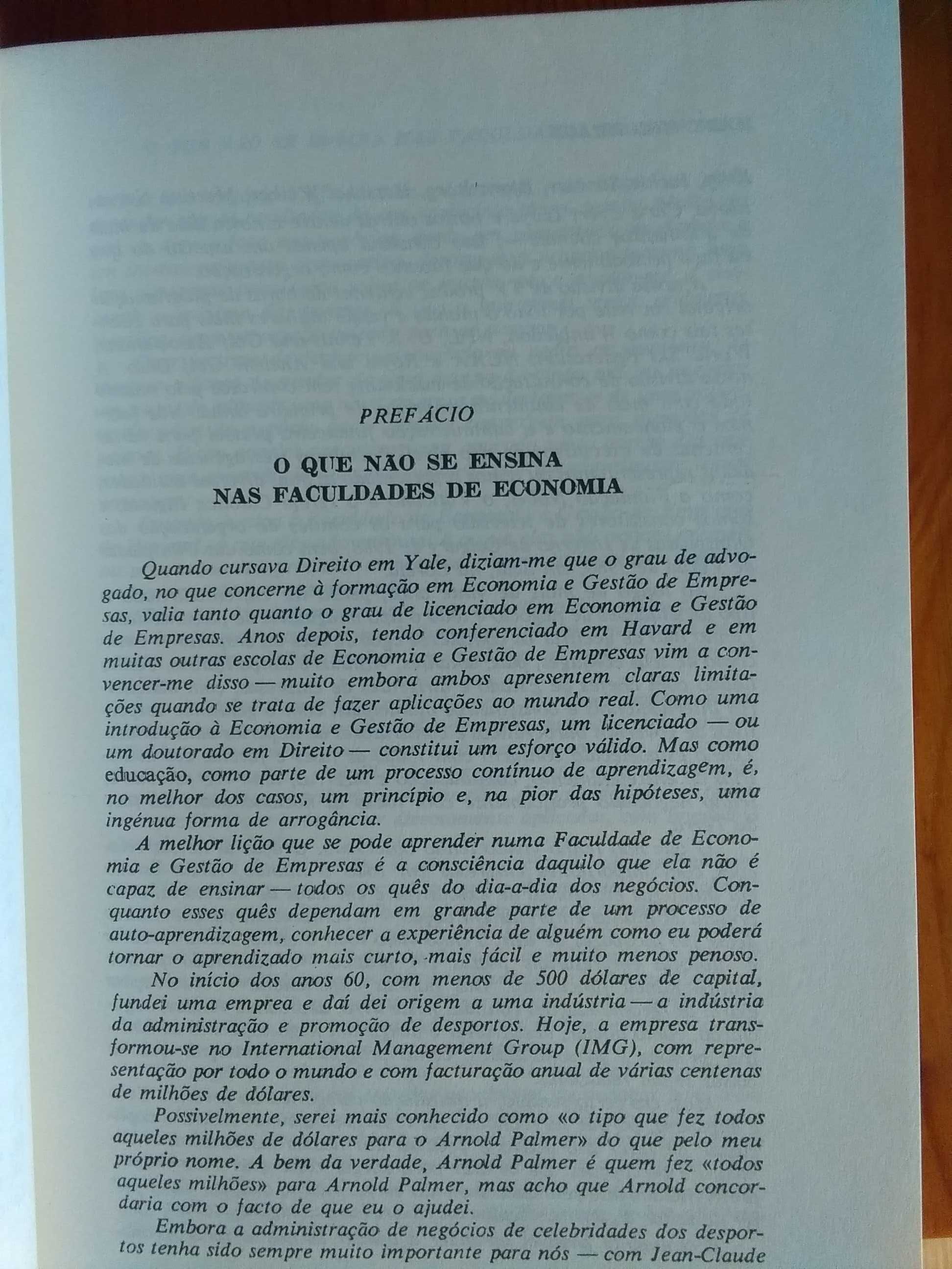 O que não se ensina nas faculdades de Economia de Mark H. McCormack