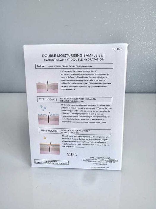 Zestaw Sensai do pielęgnacji twarzy Lotion + Emulsion