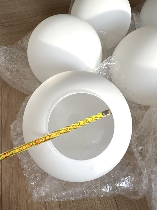 Klosz kula mleczna biala matowa kule klosze lampa